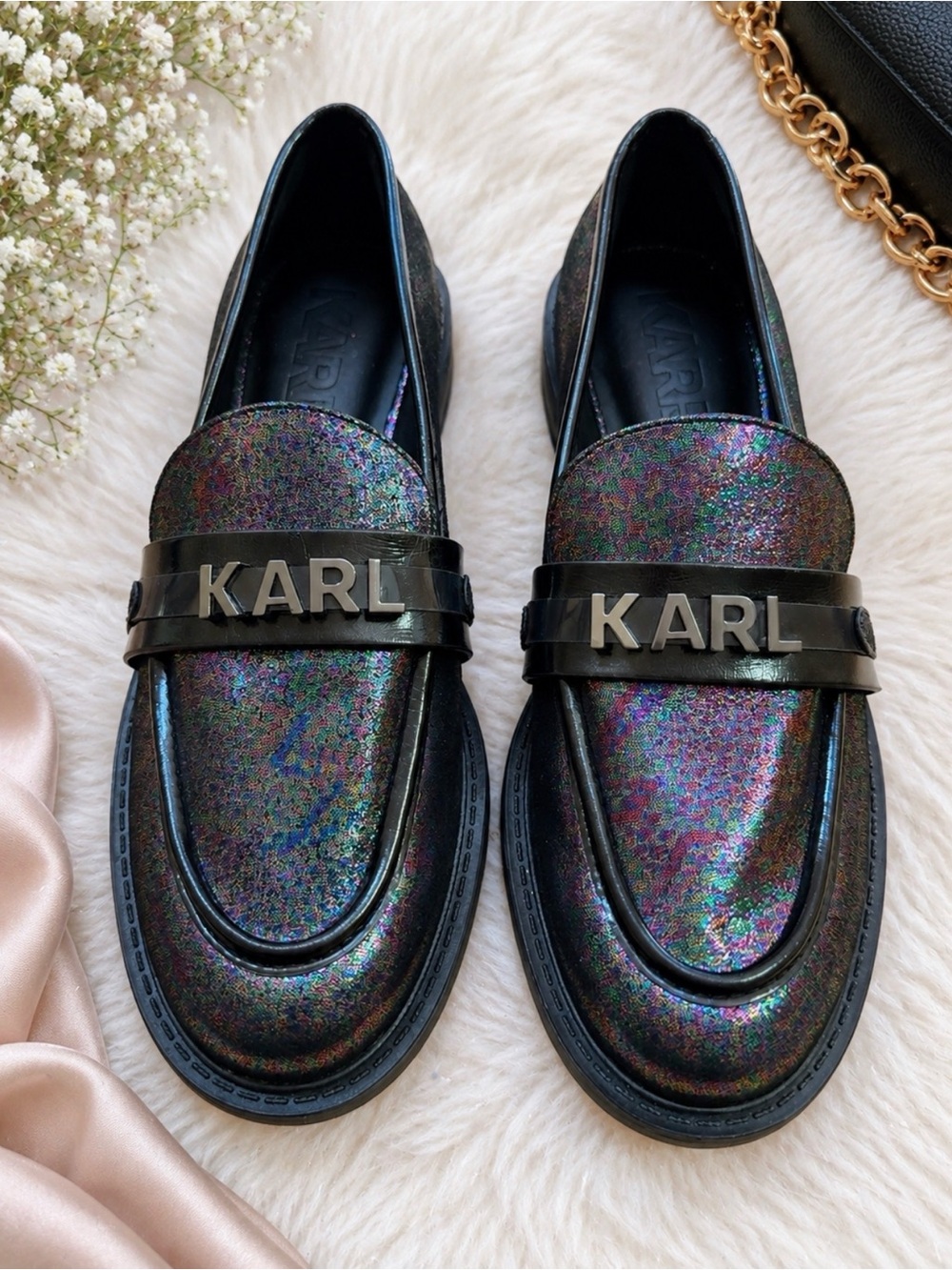 Randall Iridescent Multicolor Loafers
